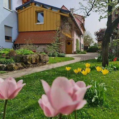 Ferienwohnung Wiesenhof Neuhof an der Zenn Esterno foto