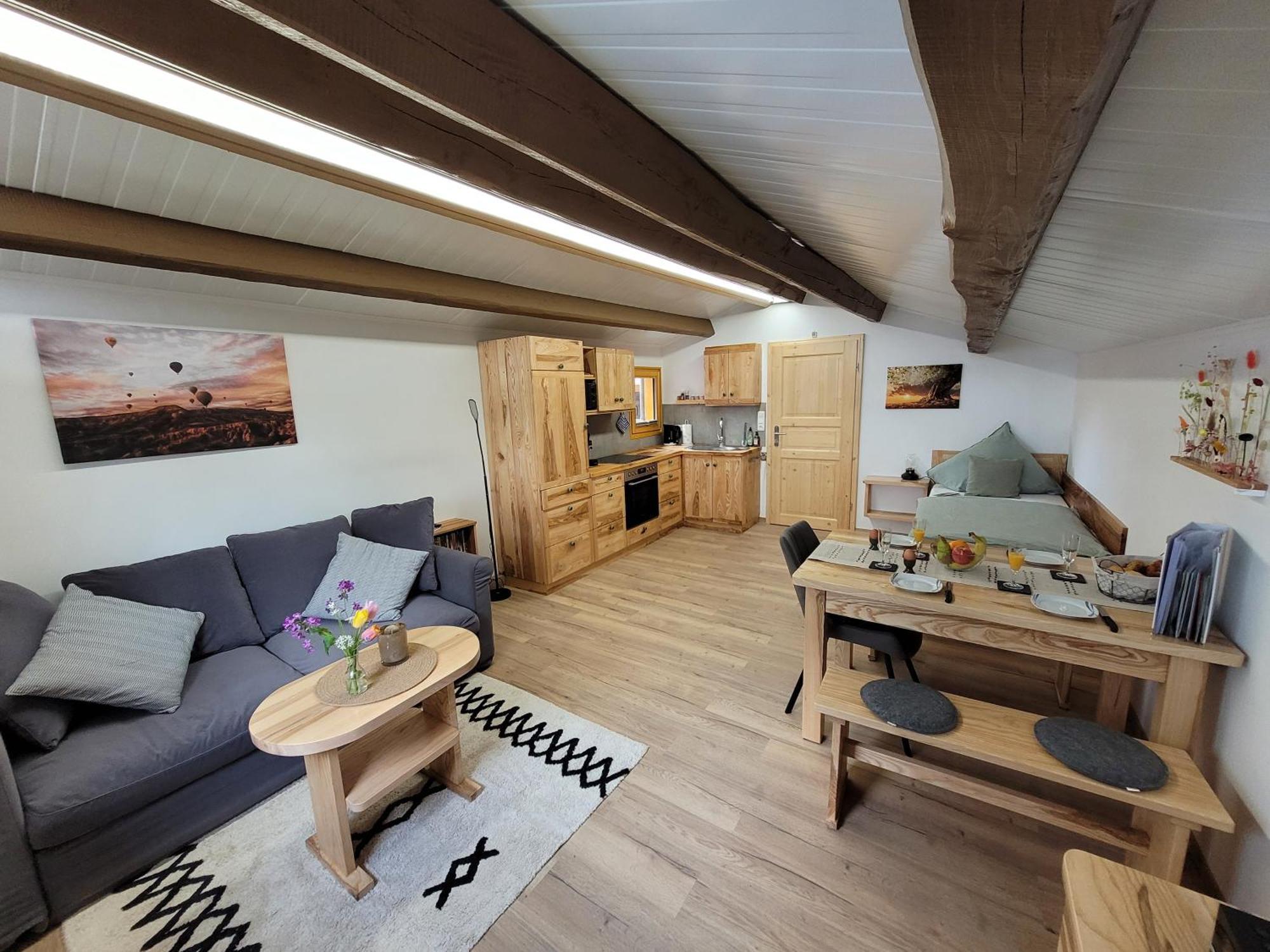 Ferienwohnung Wiesenhof Neuhof an der Zenn Esterno foto