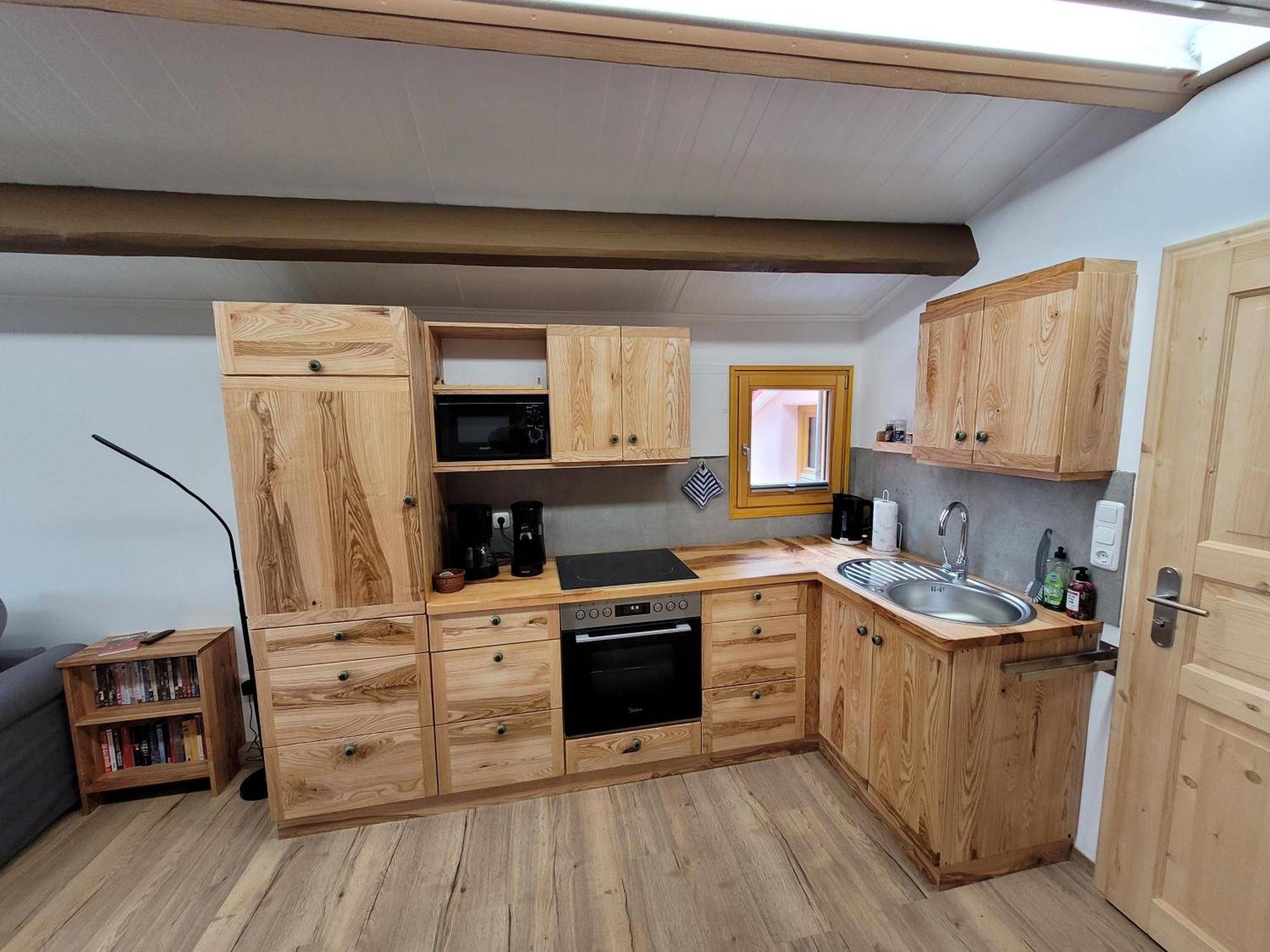 Ferienwohnung Wiesenhof Neuhof an der Zenn Esterno foto