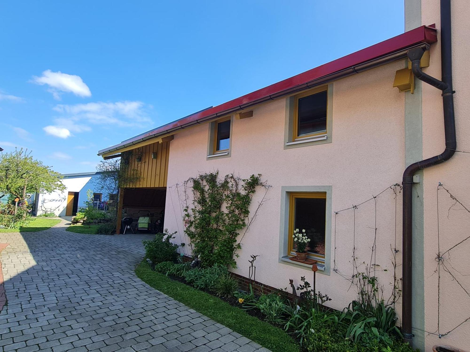 Ferienwohnung Wiesenhof Neuhof an der Zenn Esterno foto