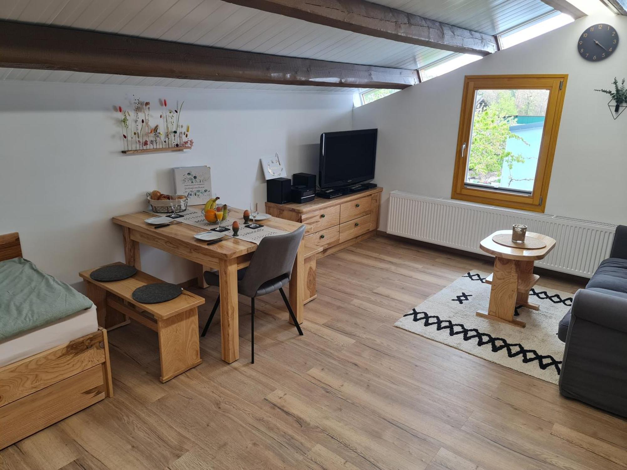 Ferienwohnung Wiesenhof Neuhof an der Zenn Esterno foto