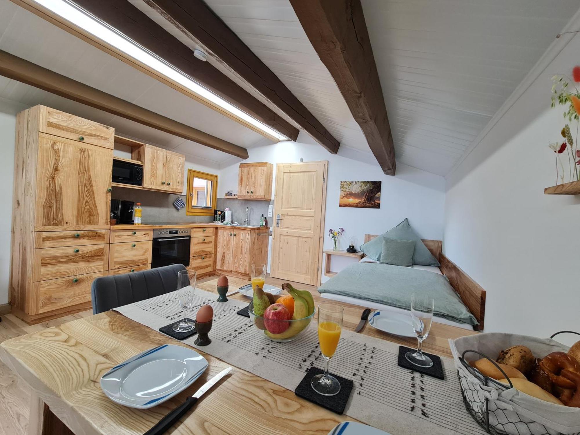 Ferienwohnung Wiesenhof Neuhof an der Zenn Esterno foto